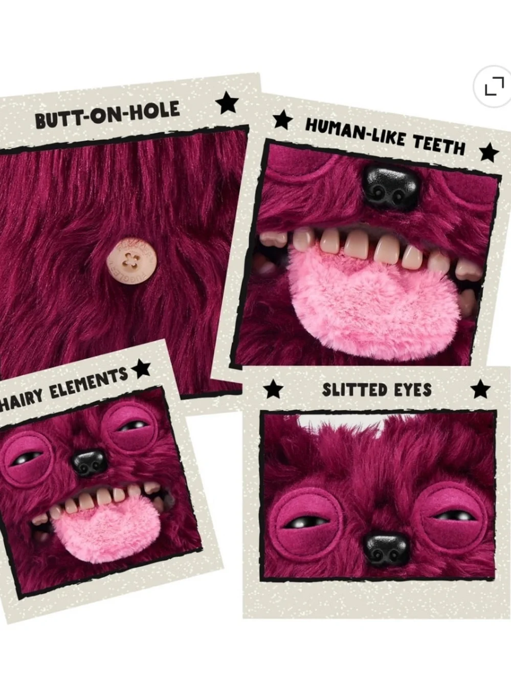 Zuru fuggler hairy